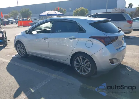 2016 Hyundai Elantra Gt из США, поврежденный, VIN KMHD35LH7GU338744